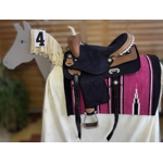 Westernové sedlo syntetické na koně