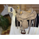 Westernové sedlo WADE na koně kožené