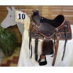 Westernové sedlo WADE na koně kožené